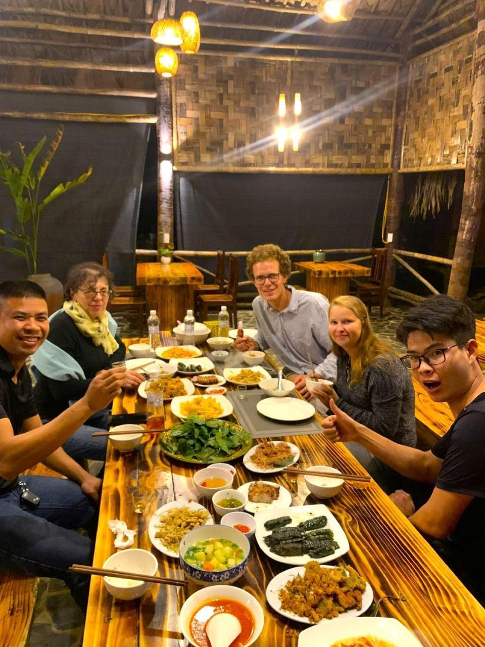 Pu Luong Cuisine Garden Homestay Lang Bang Exterior foto