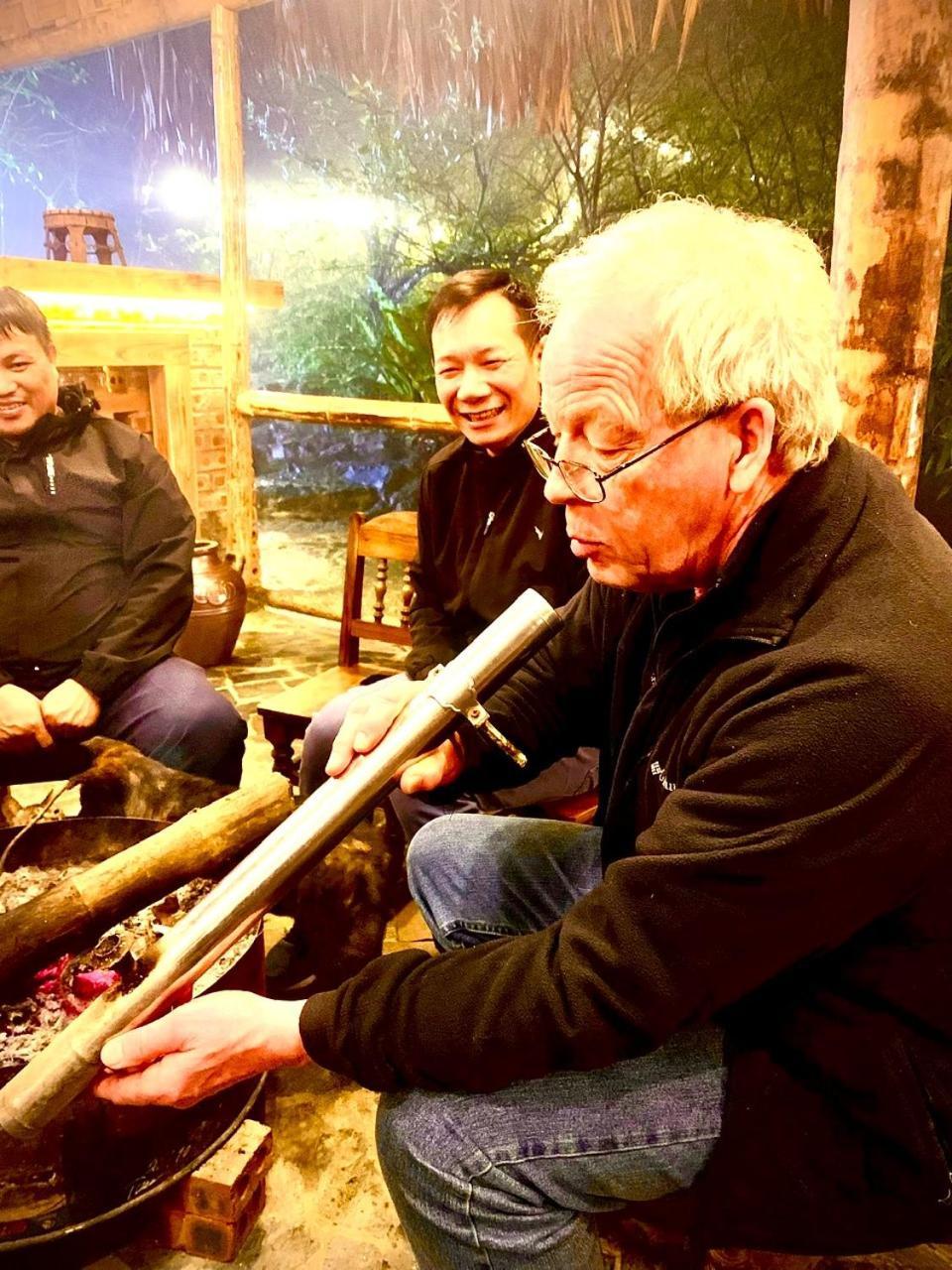 Pu Luong Cuisine Garden Homestay Lang Bang Exterior foto