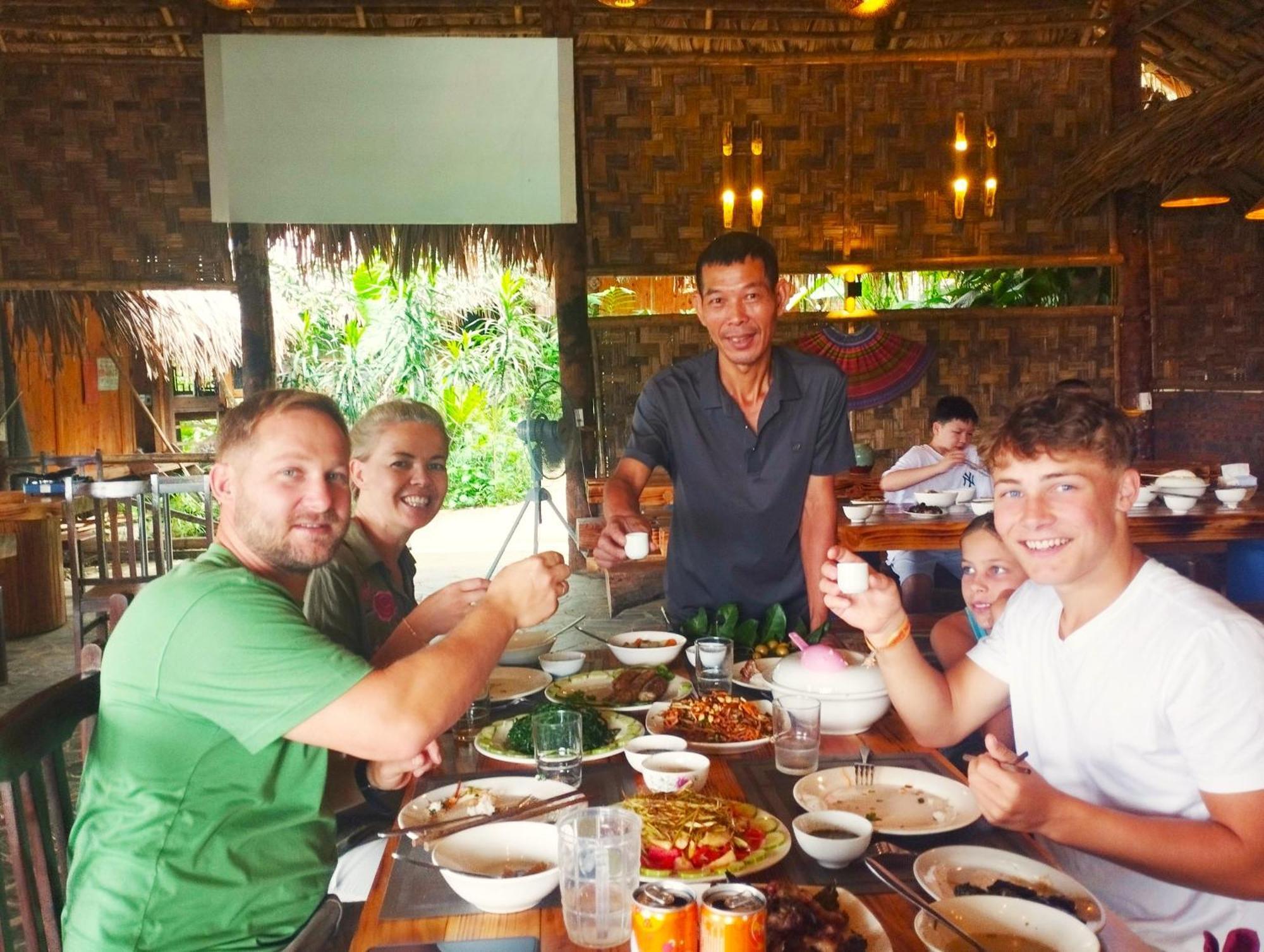 Pu Luong Cuisine Garden Homestay Lang Bang Exterior foto