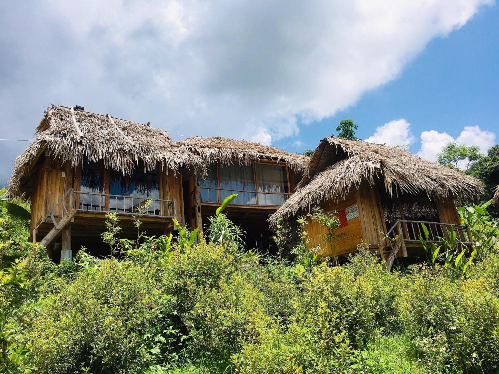 Pu Luong Cuisine Garden Homestay Lang Bang Exterior foto
