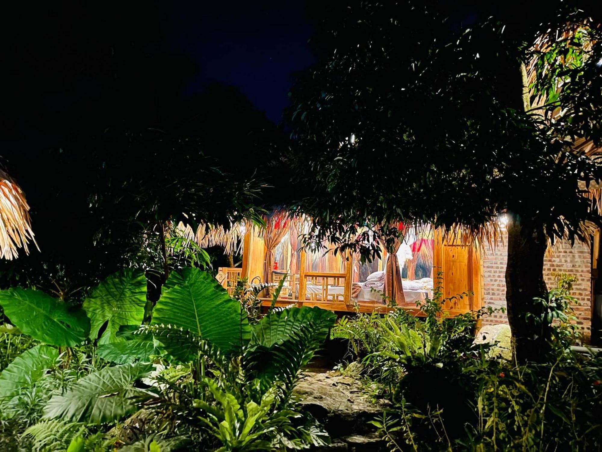 Pu Luong Cuisine Garden Homestay Lang Bang Exterior foto