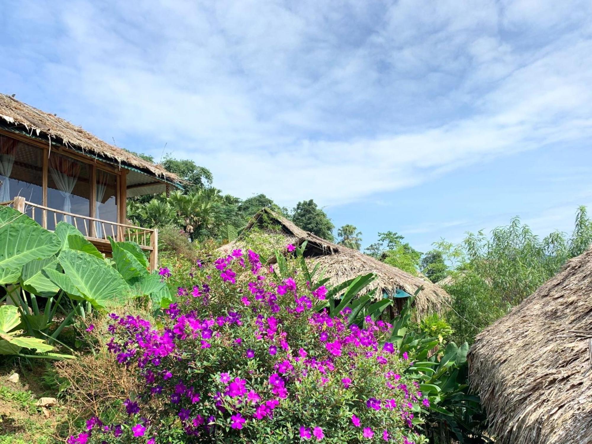 Pu Luong Cuisine Garden Homestay Lang Bang Exterior foto