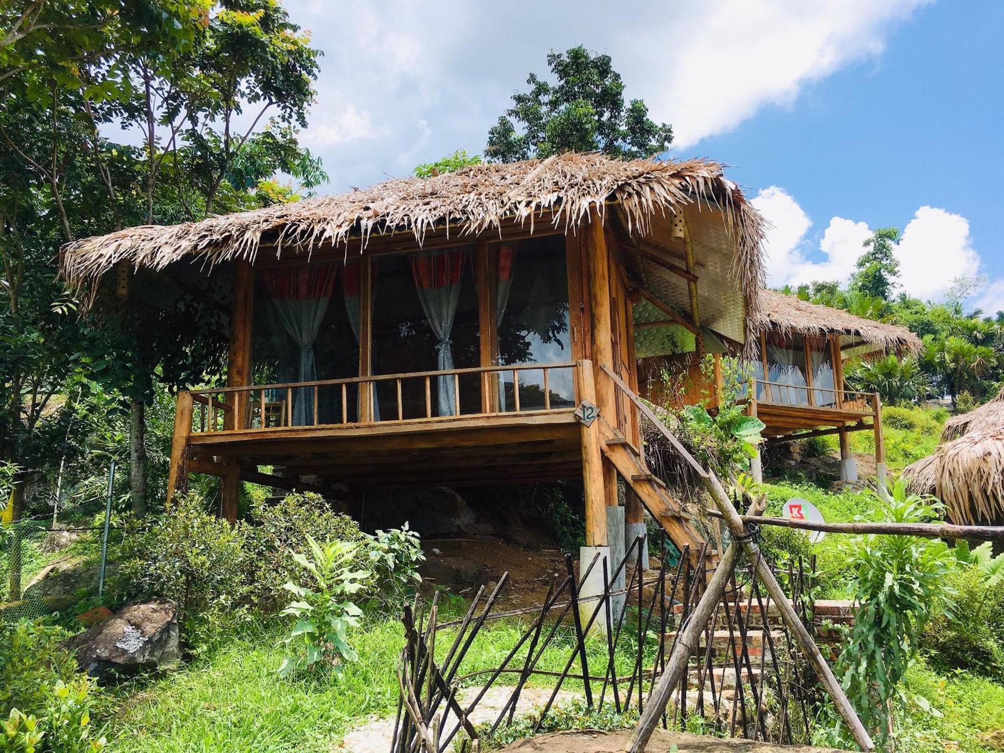 Pu Luong Cuisine Garden Homestay Lang Bang Exterior foto